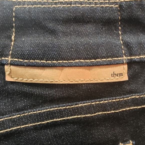 NWOT Women's thvm Dark Denim Skinny Jeans - Picture 6 of 7